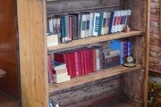 Victorian Pine Open Bookcase
