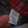 Vintage Y2K OshKosh Dark Wash Tartan Patch Jeans 18 Months Image 8