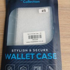 Clear mobile phone case for Samsung Galaxy A15, new