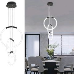 3 ring LED ceiling light