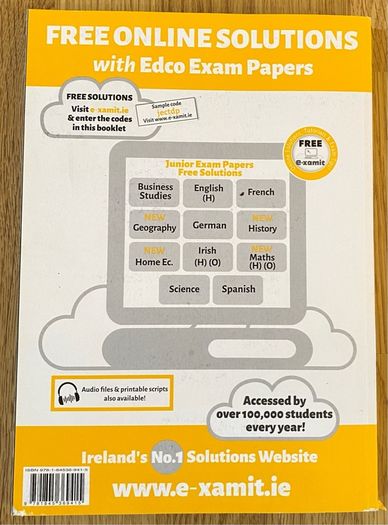 Maths CSPE English Irish Geography History ReligionJunior Certificate books & exam papers
