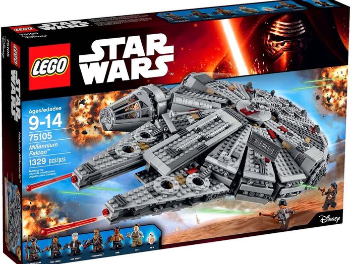 Lego Star Wars 75105: Millennium Falcon (2015) 100% Complete W/BOX