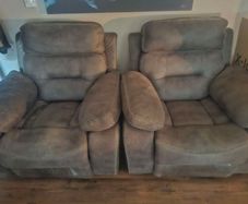 Recliner Armchairs Pair
