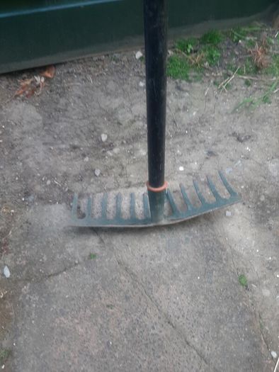 Garden rake,