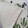 Table  runner ''Olives'' Matching napkins. Image 3