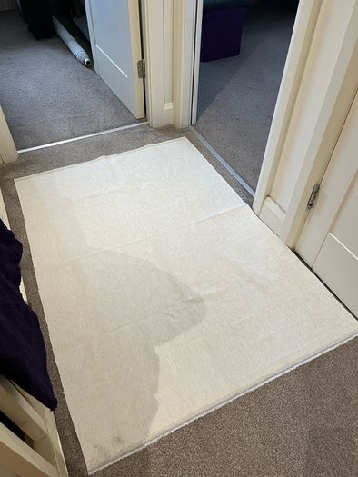 Upholstery fabric cream