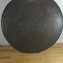 Large 23.5" Hand-Chased Solid Brass Tray Table Top Antique Indo-Persian Engraved Platter 60cm Image 3