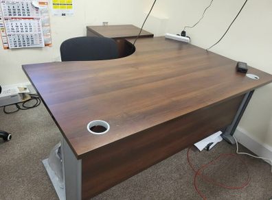 Office Table & storage cabinet