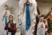 large 3 foot statue our lady of lourdes