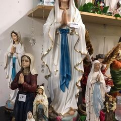 large 3 foot statue our lady of lourdes