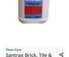 Santrax Brick Tile And Concrete Cleaner
