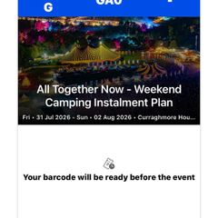 All together now ticket