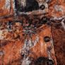 Legatte Jeans Vintage Y2K Grunge Brown Black Abstract Sheer Mesh Flared Sleeve Button Up Shirt Top 14UK/42EU Image 6