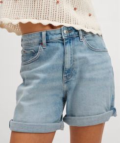 Boyfriend Denim Shorts