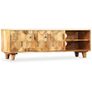 TV Cabinet Solid Mango Wood 118x35x40 cm Image 9