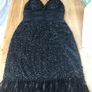 Occasion black backless number Image 2
