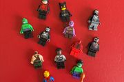 lego marvel d.c minifigures x 12