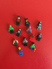 lego marvel d.c minifigures x 12