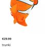 Trunki Paddlepak Waterproof Kids Swim Bag Bavkpack - Chuckles the Clown Fish (Medium -7.5L) Image 5