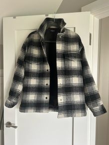 The Kooples Jacket Womens Checked Shirt Style