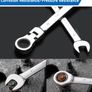 14PCS Keys Set Multitool Wrench Ratchet Spanners Set Hand Tool Wrench Set Universal Wrench Tool Car Repair Tools Image 2
