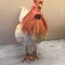 Straw Rooster / Hen. Kitchen ornament. Image 2