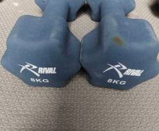 8KG Neoprene Dumbbells