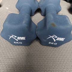 8KG Neoprene Dumbbells