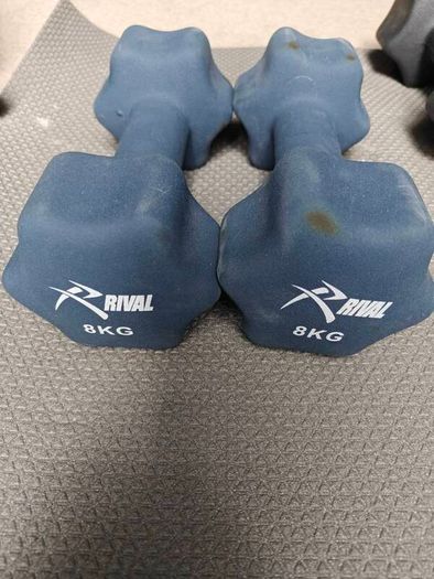 8KG Neoprene Dumbbells