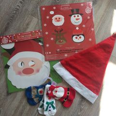 Baby girl boy clothes Gap jumper t-shirts Christmas masks hat socks 3-6, 6-9, 6-12months soft plush toys Sophie La Girafe
