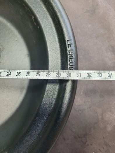 Le Creuset Cast Iron Tagine 31cm - Cobalt Blue - Made in France
