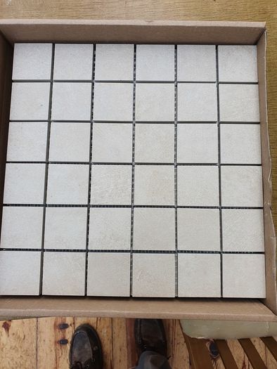 Mosaic bathroom tiles