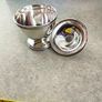 Silver candy dish or suger bowl 101 Gr. silver marked 800 silver Image 2