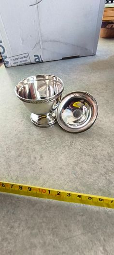 Silver candy dish or suger bowl 101 Gr. silver marked 800 silver