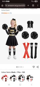 NEW Cheerleader costume girls