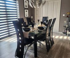 Dining Table & Chairs & Mini Bar