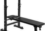 _Multi Function Folding Weight Training Bench Adjustable Barbell