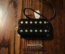 DiMarzio DP158 159 Evolution bridge Neck F Spaced Humbucker Pickup, Black made in USA Fits Fender Stratocaster telecaster Jackson CHARVEL esp Ibanez prs Gibson les Paul  electric guitar parts accessories