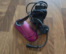 Dyson Corrale hair straightener charging dock and cable.