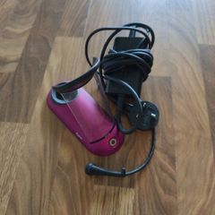 Dyson Corrale hair straightener charging dock and cable.