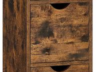 main image for ad _Slim Bathroom Cabinet with 3 Drawers, Chest of Drawers