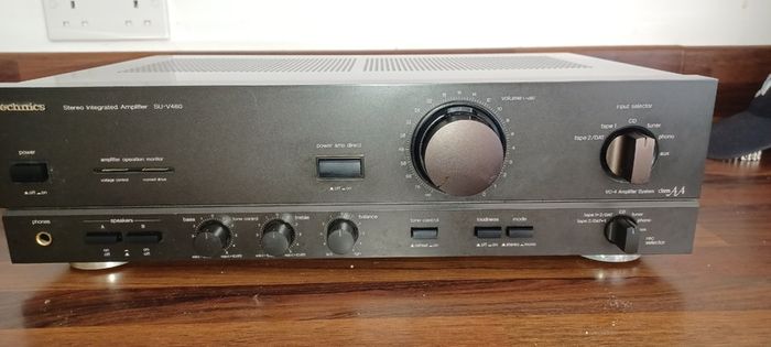 HIFI Technics SU-V460 Amplifier & RS-B605 Cassette Deck