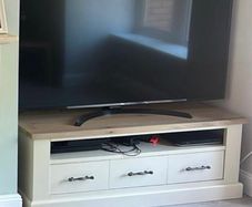 Cabinet and TV Unit (sold as pair)