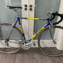Bianchi Vintage Steel Road Bike, Size 56, Campagnolo 9 Speed