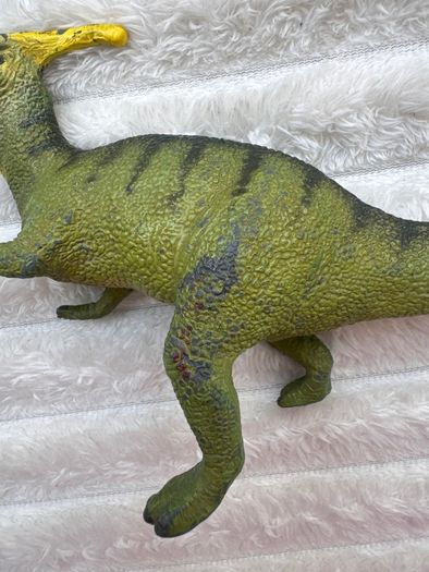 1988 Carnegie Collection Safari Parasaurolophus Dinosaur approx. 12.5 cm. Used Please see photos