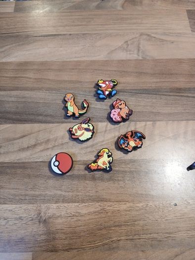 Pokemon croc charms