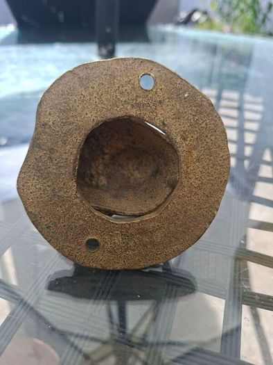 Vintage Solid Brass Bulldog Door Knocker