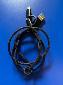 iPhone Samsung 2 in 1 for iPhone and Micro USB Cable Charger