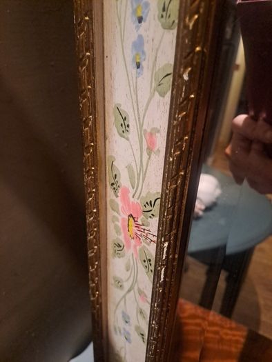 Painted Indian Mirror