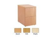 Wooden 2 Drawer Filing Cabinet